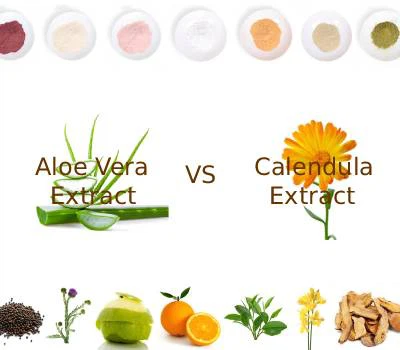 สารสกัดจากว่านหางจระเข้ VS สารสกัดจากดอกดาวเรือง: สารสกัดชนิดใดที่ช่วยซ่อมแซม...